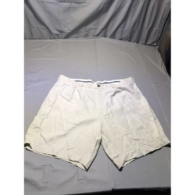 Pantalones Cortos Brooks Brothers Irlandeses de Lino Beige Para Hombre W44 Plisados Informales Foto 1 de 4