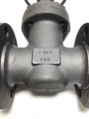 Bonney Forge L1-11-RF Steel Flanged Wedge Gate Valve 2" 150 RF Flanged A105 F... - Image 1 of 4