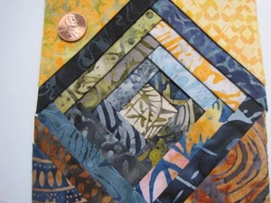 2 Charm Packs Tonga Treats Batik Fabric Squares: Hand-Dyed - Picture 1 of 10
