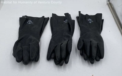 Ansell Negro 9 Pares de Guantes Resistentes a Químicos, Tallas 3 Xl, 3 L y 3 M Foto 1 de 4