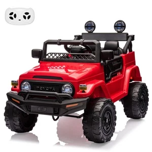 Ride on Truck Car 12V Licensed Toyota with Remote Control Music LED - Picture 1 of 5