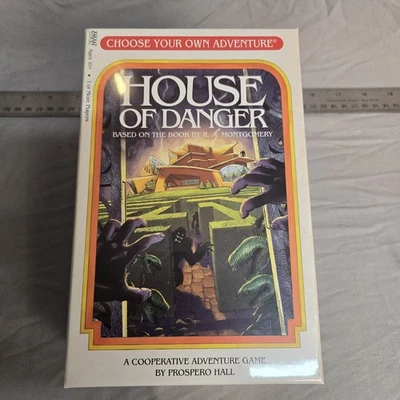 House of Danger - Choose Your Own Adventure Cooperative Game Sealed NIB 2018 - Image 1 of 2