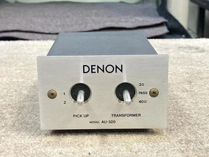 (Free Shipping) Denon AU-320 Moving Coil Step-Up Transformer, Used - Picture 1 of 7