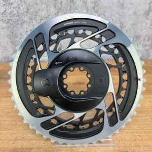 SRAM Red AXS D1 Quarq 48/35t 12-Speed 8-Bolt Power Meter Chainring Set 263g - Picture 1 of 5