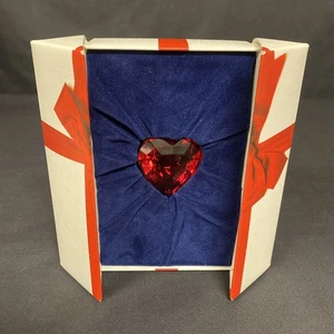 Swarovski Kristall SCS Renewal Rubinrot Herz Figur mit Box - Bild 1 von 12