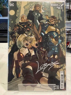 Birds of Prey #7 Cover C  Signed by LOBOS - image 1 of 4
