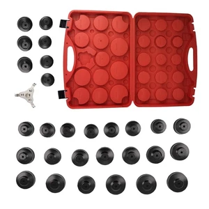 Juego de enchufes de filtro de aceite de 30 piezas para herramienta de extracción de vehículos automotrices con estuche - Imagen 1 de 12