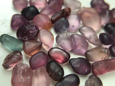 25.30 Carat Multi colour Rough Amazing Facet Grade Spinel Gorgeous Lot @burma - Image 1 of 4