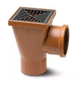 UG414B - Underground Drainage 110mm Square Hopper Back Inlet Including Square 4” - Picture 1 of 1