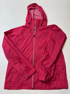 Columbia Omni- Shield con cappuccio rosa caldo full zip grande - Foto 1 di 9