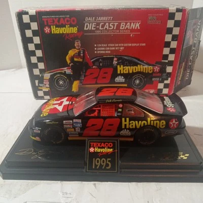 Banco de coche serie coleccionista Dale Jarrett/Texaco Havoline Foto 1 de 4