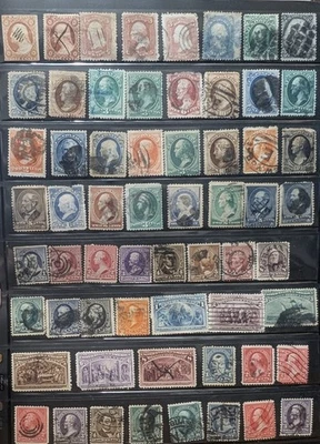 US Stamps Classics Bank Notes Commemoratives Bureaus BoB Mixed Lot 235 Total - Image 1 of 4