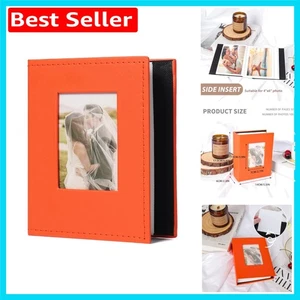 Elegantly Designed 100-Page Faux Leather Photo Album for Cherished Memories - Picture 1 of 9