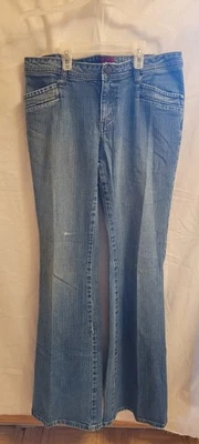 Jeans Tilt Juniors Talla 9 Largo Azul Denim Vintage Corte Bota Foto 1 de 4