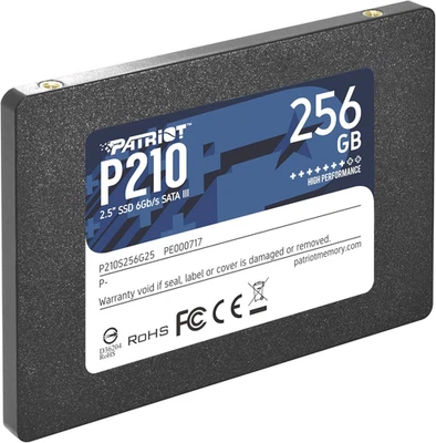 Patriot Memory P210 SATA 3 256GB SSD 2.5 Inch Internal Solid State Drive - P210S - Image 1 of 4