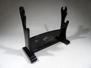 KATANA-KAKE Japanischer Schwertständer Ständer Holz Antik Samurai Ken - Bild 1 von 24
