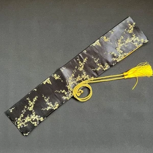 Bolsa de espada samurai de seda Katana Tanto Sword Bag flor bordado 70~130 cm - Imagen 1 de 4