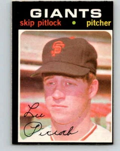 (HCW) 1971 O-Pee-Chee MLB #19 Skip Pitlock RC Rookie GiantsV10701 - Picture 1 of 2