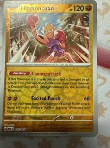 Pokemon - 151 - Hitmonchan - 107/165 - Reverse Holo - Bild 1 von 1
