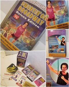 Richard Simmons VHS Sweatin on Broadway Weightloss Exercise Workout Kit Deluxe - Picture 1 of 12