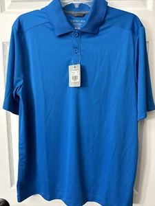 Polo Trimark Para Hombre Mediano Azul Olímpico Nuevo Con Etiquetas - Imagen 1 de 5