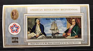 Royal Visit Queen Elizabeth II / American Revolution Bicentennial MNH** - AM - Picture 1 of 2