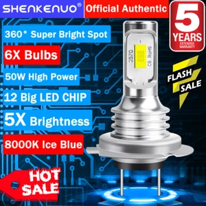For BMW 328i 2007-2016 6x Bulbs LED Headlights High/Low Beams + Fog Lights 8000K - Picture 1 of 13