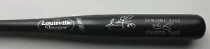 SHANNON STEWART Minnesota Twins gioco firmato emesso mazza da baseball autografo - Foto 1 di 5