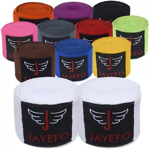 Wrist Wraps Boxing Gloves Martial Arts MMA Sparring Grappling Punch Fight Mitts - Picture 1 of 9