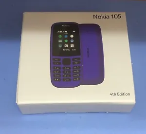 Nokia 105 Single Sim + EE Sim Card With £10 Top Up included - Picture 1 of 2