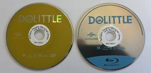 Dolittle (Robert Downey Jr.) - Former Library DVD and BLU-RAY Movie - Discs Only - Foto 1 di 1