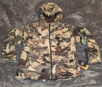 Under Armour Rut Windproof Jacket Mid Season Kit Camo 1365594-994 Women’s Sz-XXL - Image 1 of 4