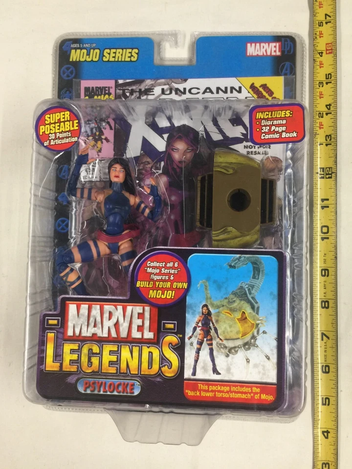 Marvel Legends Mojo Series Psylocke Action Figure Toy Biz 71181 Toybiz