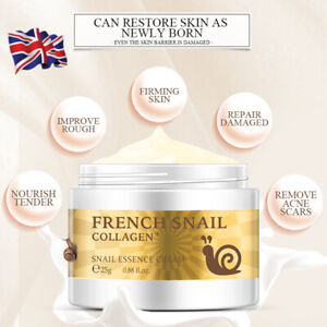 French Snail Face Cream Hyaluronic Acid Anti Wrinkle Anti Aging Collagen Cream