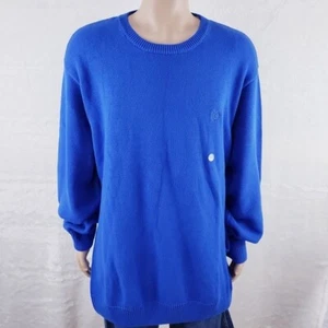 CHAPS Vienna Blue Big & Tall XLT/Extra Large Tall Crewneck Long SleevSweater NWT - Picture 1 of 3