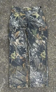 Mossy Oak Boys Straight Camo Cargo Pants Youth LRG (21-26W 27L) RealTree Y2K - Picture 1 of 14