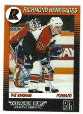 1991-92 Richmond Renegades Bleacher Bums (ECHL) Pat Bingham