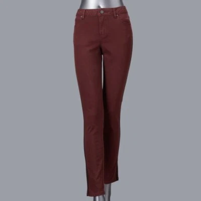 Simply Vera Wang Flex Skinny Pants-Raspberry-New with Tags - Image 1 of 4