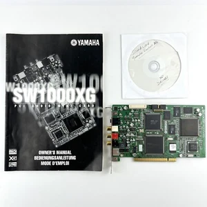 Yamaha SW1000XG MIDI Soundcard + Instruction Manual - Picture 1 of 5