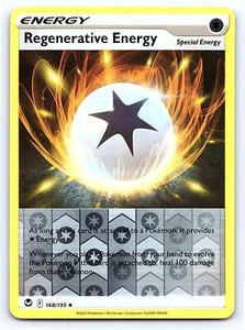 Tarjeta Pokémon Tempestad Plata Holograma Inverso Energía Regenerativa 168/195 - Casi Nueva Como Nueva - Imagen 1 de 2