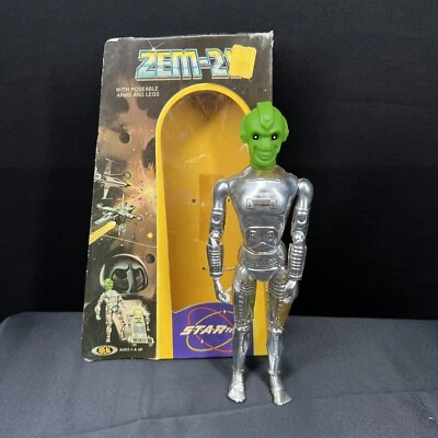 Figura de acción del equipo Star 1977 ZEM-21 de Ideal Toys Vintage en caja original Foto 1 de 4