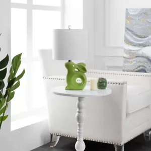 SAFAVIEH Ruby Rabbit Lamp | Green | - Picture 1 of 4
