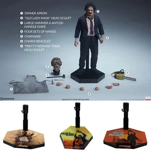 Sideshow Texas Chainsaw Massacre Leatherface 1/6 Scale Figure Display Stand - Picture 1 of 56