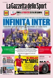 La Gazzetta Dello Sport-13 January 2022-INFINITY INTER-NEW - Picture 1 of 1