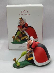 Hallmark Disney Alice in Wonderland Queen of Hearts Christmas Ornament New NIB - Picture 1 of 12