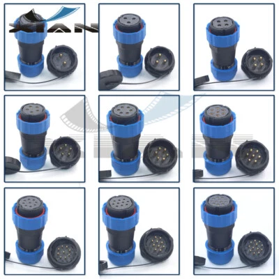 SD28 2pin-12Pin Aviation Cable Connector,Waterproof Power Wire Connector Plug - Image 1 of 4