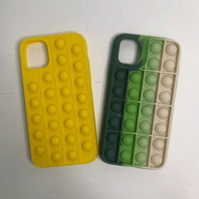 Fidget Popper Funda Teléfono para iPhone Funda para iPhone 11 Amarillo Verde Foto 1 de 2