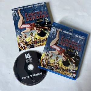 Kino Lorber 4K NR HD Circus of Horrors Blu-ray-slipcover-special features - Picture 1 of 7