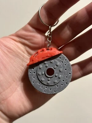 portachiavi disco freno car tuning  - Immagine 1 di 2