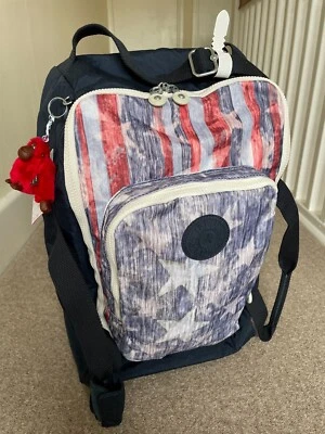 Kipling Duffel Travel Bag Wonderer Americana Wheeled Unstructured 31x52x32 BNWT - Image 1 of 4